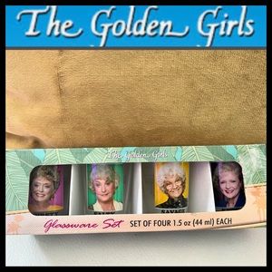 ⭐️NEW⭐️ Golden Girls Shot Glass Set